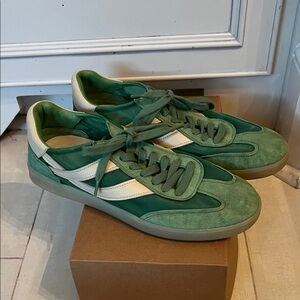 Vince suede and mesh sneakers